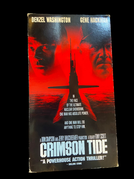 Crimson Tide (1995) - Used VHS 1995 Hollywood Pictures Tape - Shuga Records