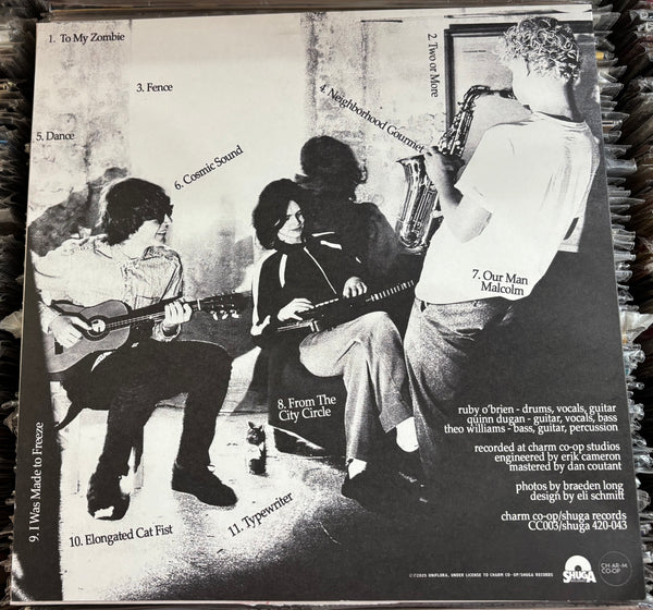 Uniflora - More Gums Than Teeth - New LP Record 2025 Shuga Records Pearly White Vinyl & Numbered - Chicago Rock / Post-Punk - Shuga Records