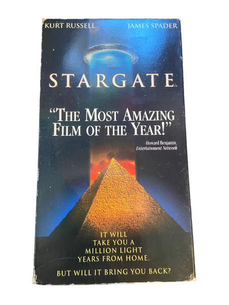 Stargate (1994) - Used VHS 1995 Live Entertainment Tape - Shuga Records