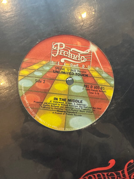 Unlimited Touch - I Hear Music in the Streets / In the Middle - VG+ 12" Single Record 1980 Prelude USA Vinyl - Disco - Shuga Records