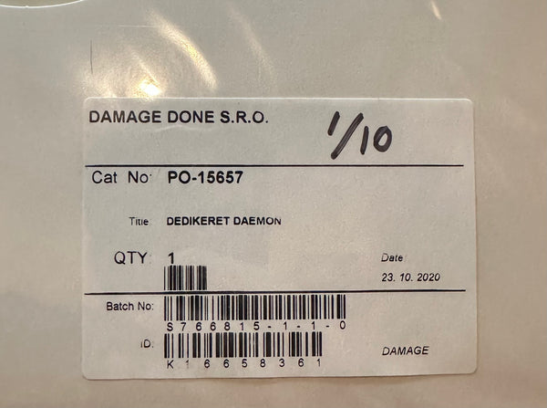 Machacha x Farma Beats - Dedikeret Dæmon - New LP Record 2020 Copenhagen Crates Denmark Test Pressing Vinyl & Numbered 1/10 - Hip Hop - Shuga Records