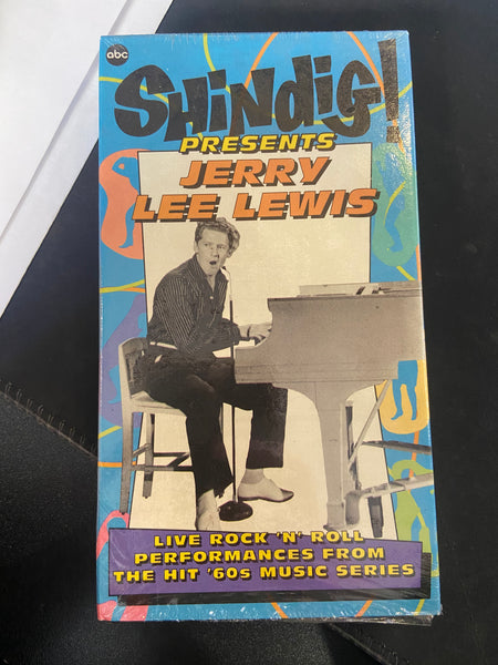 Shindig! Presents Jerry Lee Lewis - Used VHS 1992 Rhino Home Video Promo Tape - Shuga Records