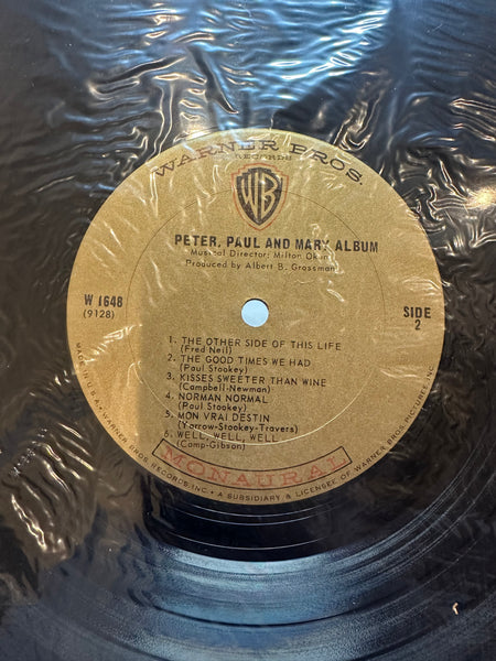 Peter, Paul & Mary - Album - New (Sealed in Baggy) LP Record 1966 Warner USA Original Mono Vinyl - Folk / Pop Rock / Soft Rock - Shuga Records