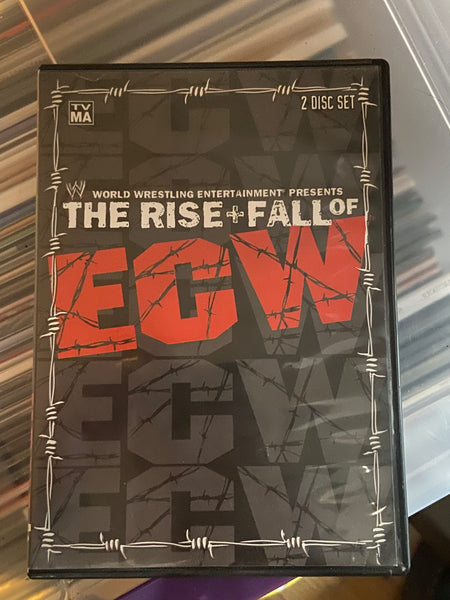 The Rise and Fall of ECW - Used VG+ DVD 2004 WWE Home Video - Shuga Records
