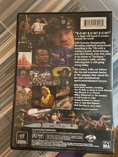 The Rise and Fall of ECW - Used VG+ DVD 2004 WWE Home Video - Shuga Records
