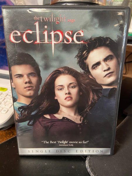 The Twilight Saga: Eclipse (2010) - Used VG+ DVD 2010 Summit Etertainment - Shuga Records