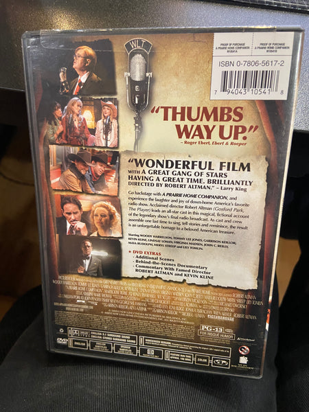 A Prairie Home Companion (2006) - Used VG+ DVD 2006 New Line Home Video - Shuga Records
