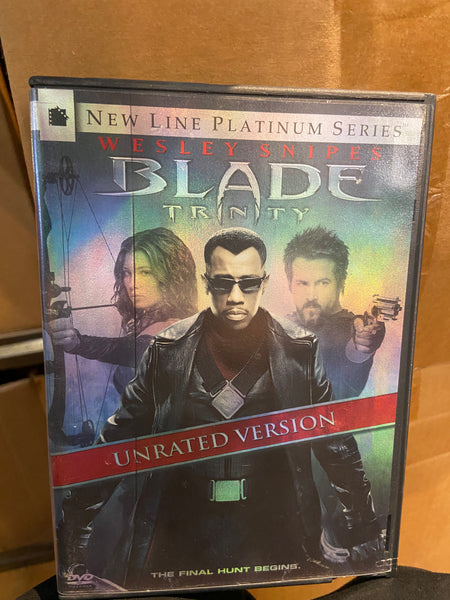 Blade: Trinity (2004) - Used NM 2 DVD 2005 New Line Home Entertainment - Shuga Records