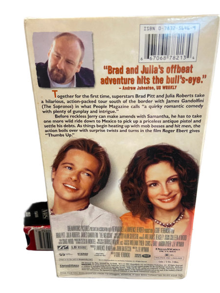 The Mexican (2001) - Used VG+ VHS 2001 Dreamworks Tape - Shuga Records