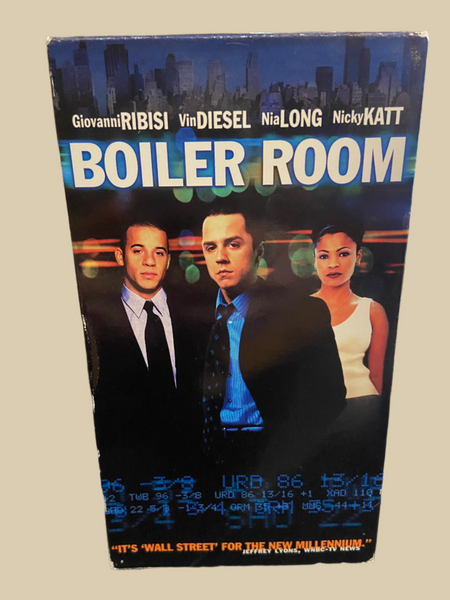 Boiler Room (2000) - Used VG+ VHS 2000 New Line Cinema Tape - Shuga Records