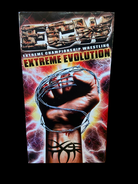 ECW Extreme Evolution - Used VG+ VHS 2000 Pioneer Entertainment Tape - Shuga Records