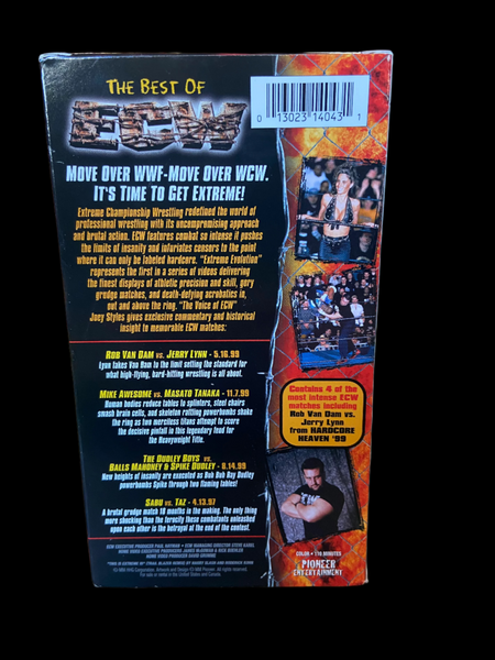 ECW Extreme Evolution - Used VG+ VHS 2000 Pioneer Entertainment Tape - Shuga Records