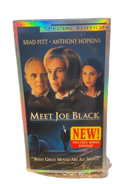 Meet Joe Black (1998) - Used NM 2 VHS 1999 Special Edition Universal Tape - Shuga Records