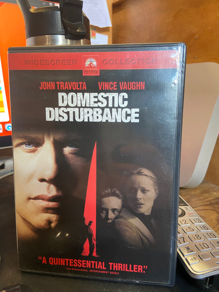 Domestic Disturbance (2001) - Used VG+ 2002 DVD Paramount - Shuga Records