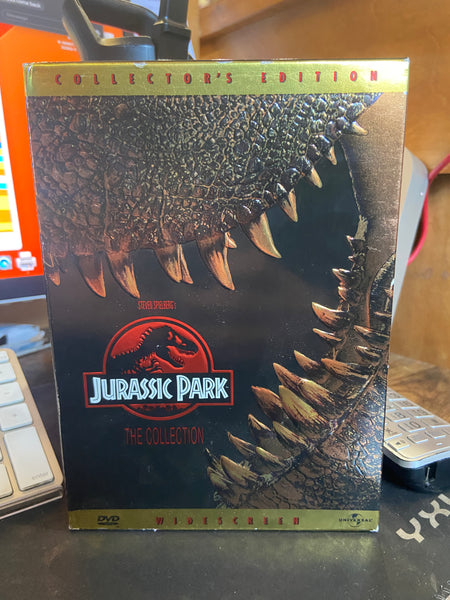 Jurassic Park (1993) /The Lost World (1997) Box Set - Used VG+ 2 DVD 2000 Universal Collector's Edition - Shuga Records