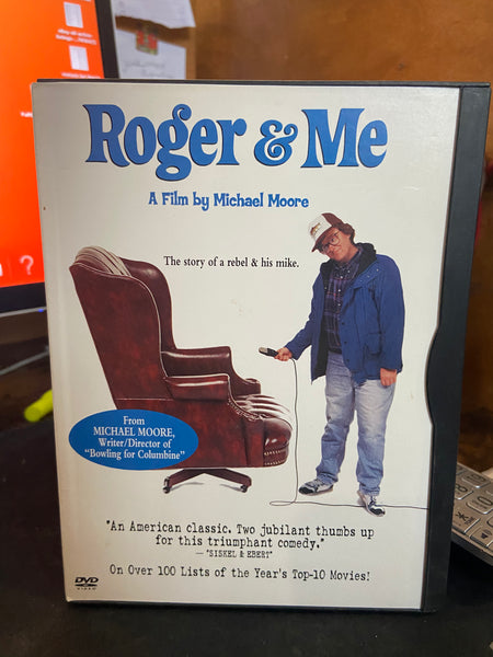 Roger & Me (1989) - Used VG+ Snapcase DVD 2003 Warner Brothers - Shuga Records