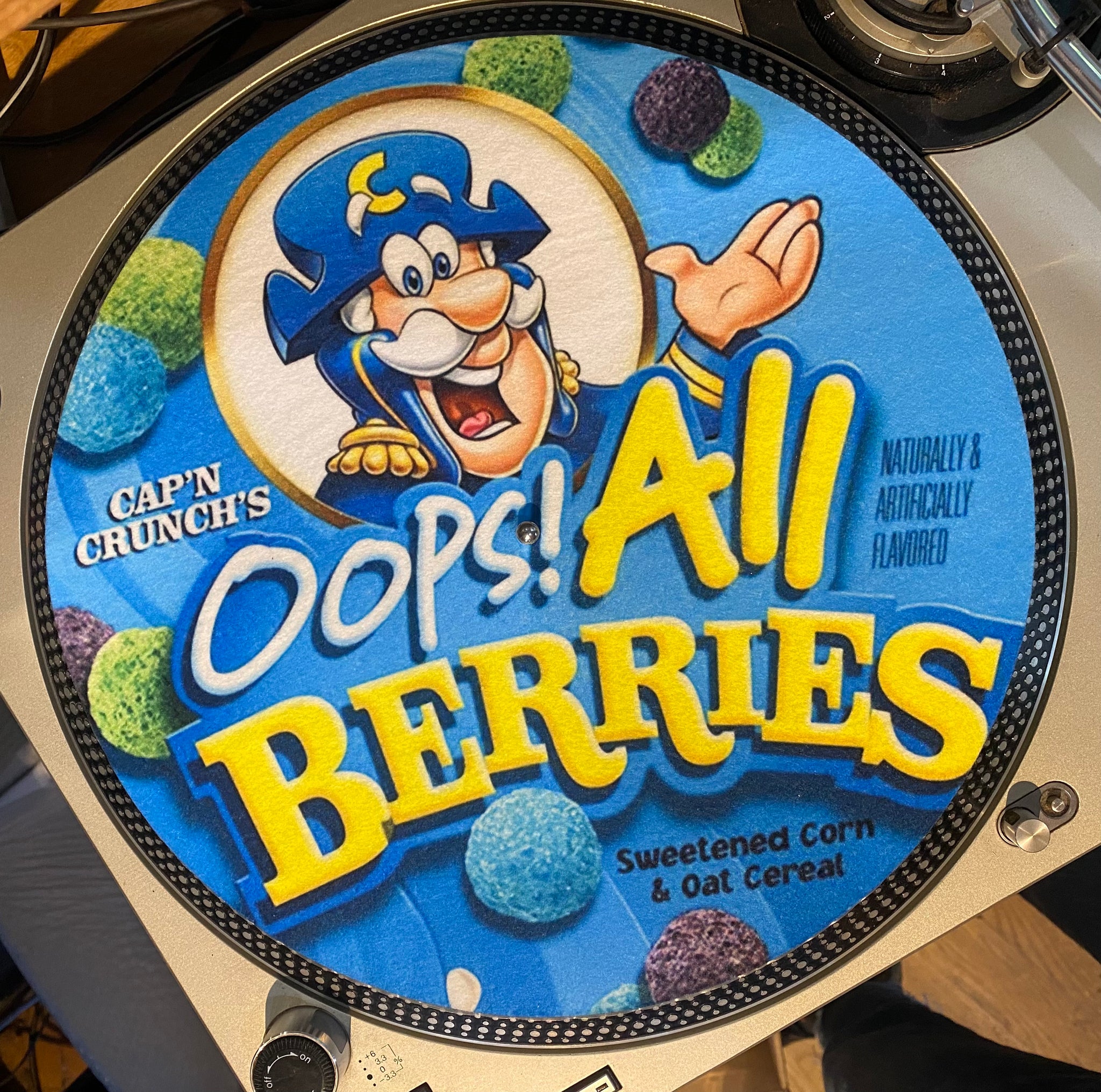 2021 Limited Edition Vinyl Record Slipmat - Cereal - Oops! All Berries ...