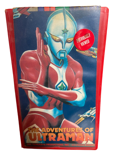 The Adventures of Ultraman (1979) - Used VG VHS 1981 Tsuburaya Productions Ex-Rental Tape - Shuga Records