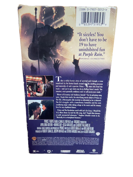 Purple Rain (1984) - Used NM VHS 1997 Warner Brothers Tape - Shuga Records