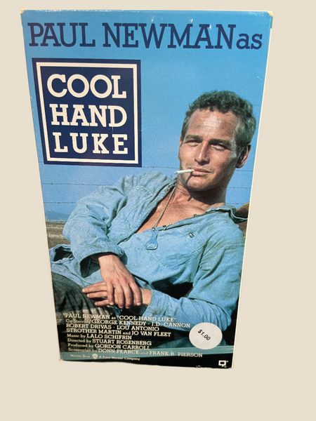 Cool Hand Luke (1967) - Used VG+ VHS 1991 Warner Brothers Tape - Shuga Records
