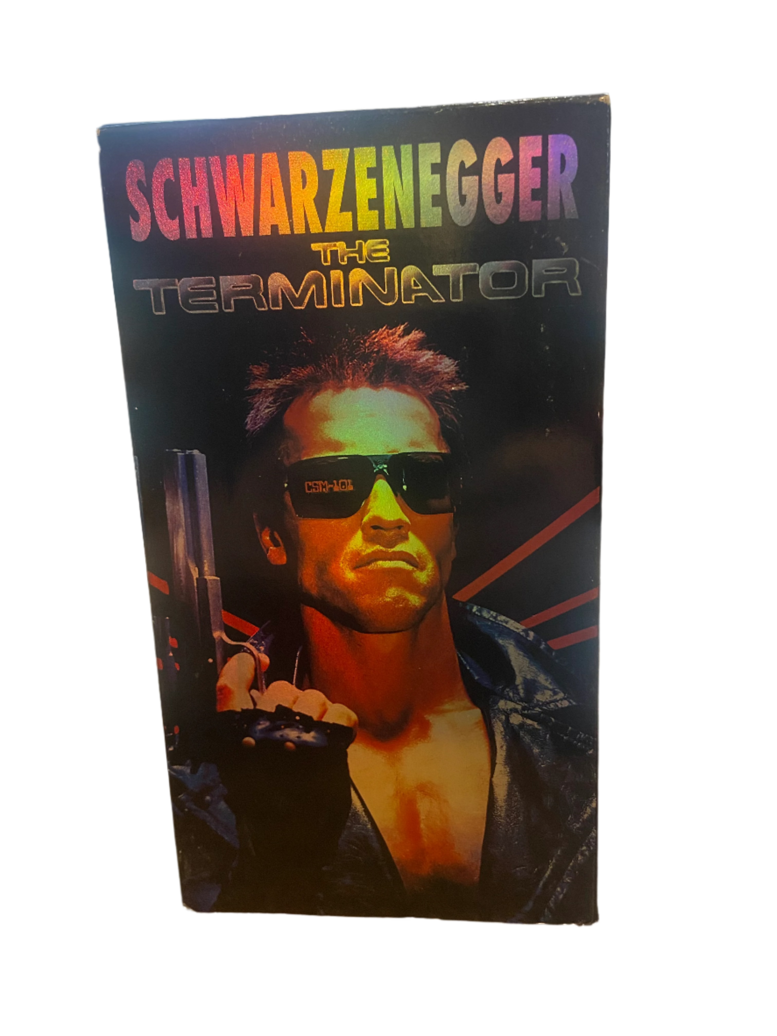 The Terminator (1984) - Used VHS 1999 Artisan Holographic Tape - Shuga Records