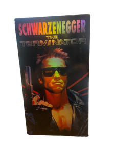 The Terminator (1984) - Used VHS 1999 Artisan Holographic Tape - Shuga Records