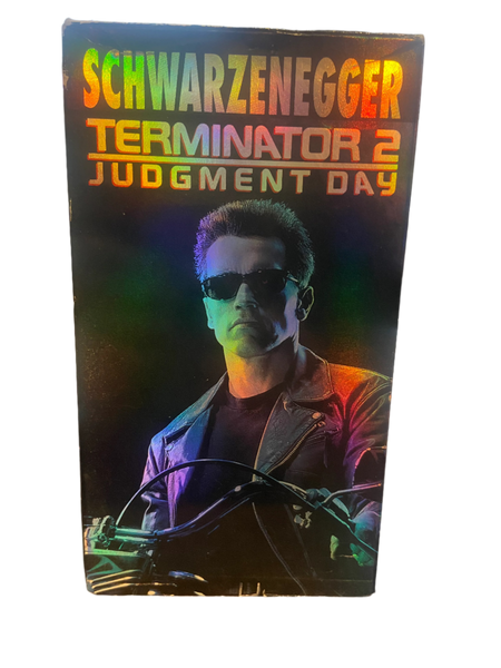 Terminator 2: Judgment Day (1991) - Used VHS 1999 Artisan Holographic Tape - Shuga Records