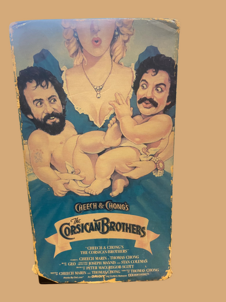 Cheech & Chong: The Corsican Brothers (1984) - Used VHS 1984 Lightning Video Tape - Shuga Records