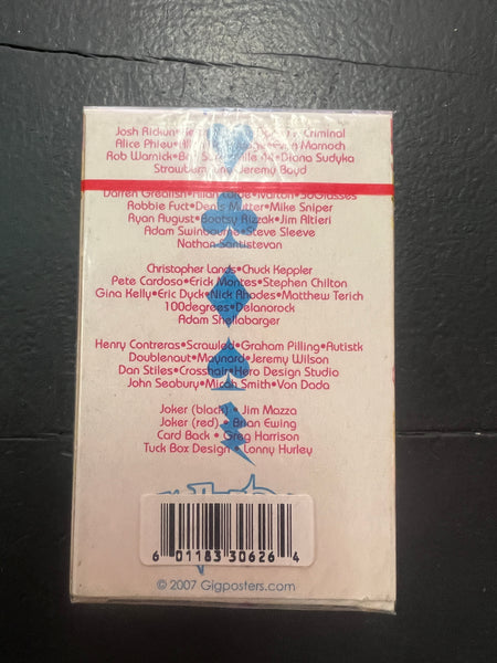 Gigposters.com - GP Deck 3 - New Sealed Playing Cards 2007 - Shuga Records