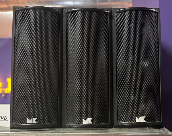 2001 Miller & Kreisel M&K Sound Xenon LCR-35 Speaker Right, Left & Center Speakers - Shuga Records