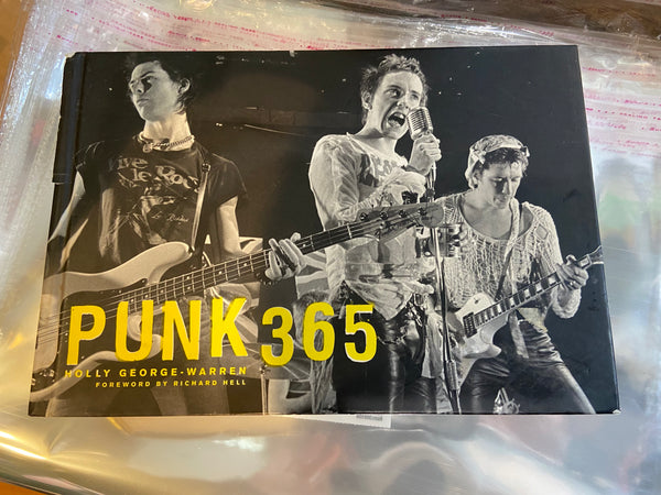 Holly George-Warren - Punk 365 - Used Hardcover Book 2007 Abrams Books - Shuga Records