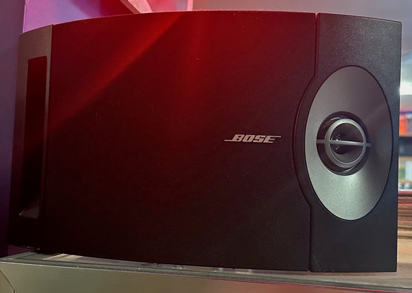 Bose 201 Series V Direct Reflecting Black Bookshelf Speakers Pair BLACK - Shuga Records