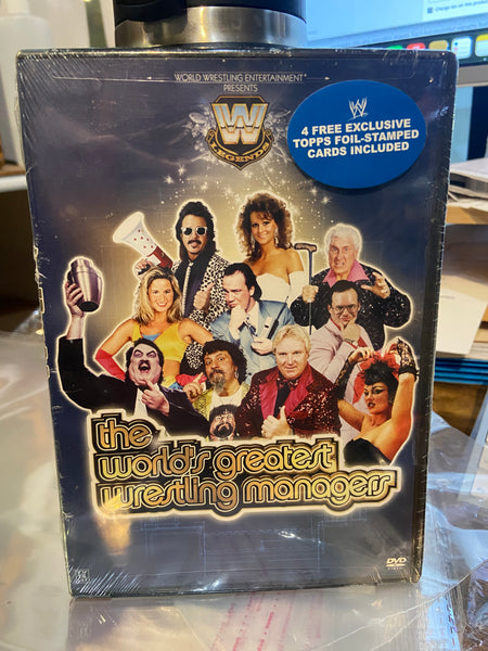 The World's Greatest Wrestling Managers - Sealed DVD 2006 WWE - Shuga Records