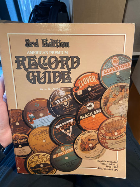 L.R. Docks - American Premium Record Guide (3rd Ed.) - Used Paperback Book 1986 Books Americana - Shuga Records