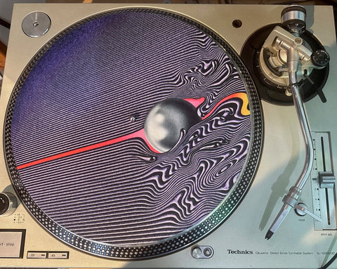 Tame Impala - Currents - Vinyl Record Turntable Slip Mat Slipmat