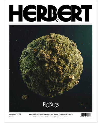 Herbert Magazine 01 - New Magazine 2025 Public Media Institute - Cannabis / Art / Culture / Magazine - Shuga Records