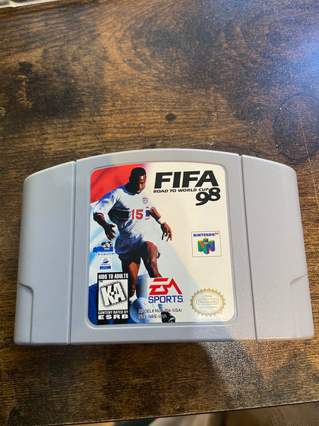 FIFA Road To World Cup 98 - Used Nintendo 64 Video Game - Shuga Records