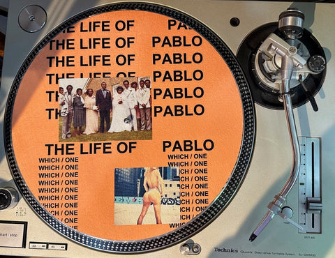 Kanye West - The Life Of Pablo - Slip Mat Vinyl Record Slipmat LP