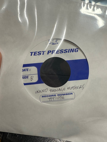 The Unwed Teenage Mothers – If That's Love EP - New 7" Record 2009 Tic Tac Totally! Test Pressing Promo Vinyl - Rock