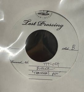 Buzzer – Teacher's Pet - New 7" Single Record 2009 Tic Tac Totally! Test Pressing Promo Vinyl - Rock / Glam / Punk - Shuga Records