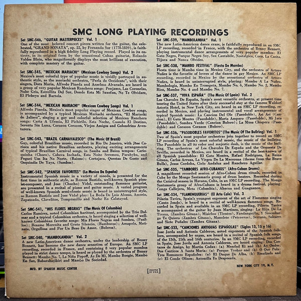 Los Chavales De España, Orquesta Sevilla – Pasodobles Favoritos - VG+ 10" EP Record 1950 SMC Pro-Arte USA Vinyl - Latin - Shuga Records