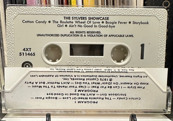 The Sylvers – Showcase - Mint- Cassette 1976 Capitol Columbia House USA Club Edition Tape - Soul / Disco / Funk
