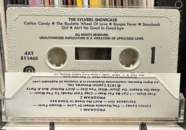 The Sylvers – Showcase - Mint- Cassette 1976 Capitol Columbia House USA Club Edition Tape - Soul / Disco / Funk - Shuga Records