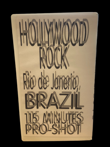 Page/Plant - Rio 1/27/96 - Hollywood Rock Rio de Janerio, Brazil - NM VHS Rudolf Videos Tape - Shuga Records