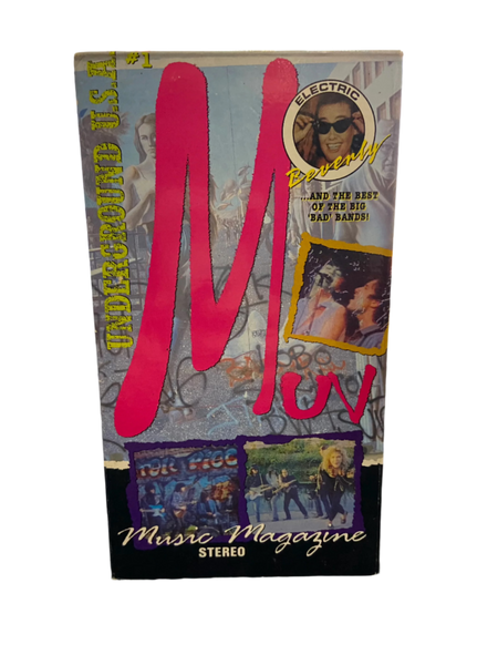 Underground U.S.A. #1 - Music Magazine - NM VHS Tape - Shuga Records
