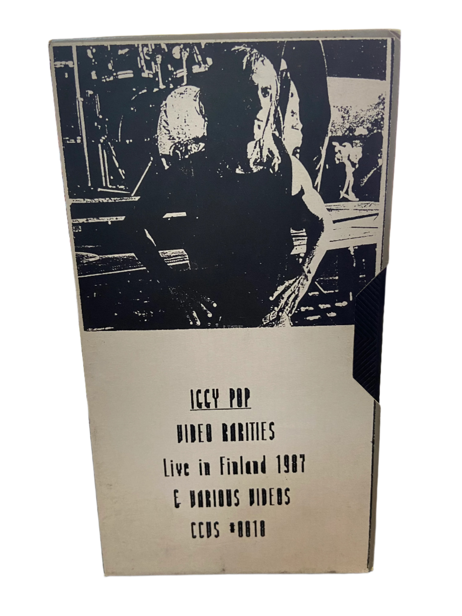 Iggy Pop - Video Rarities: Live in Finland 1987 & Various Videos - NM VHS Tape - Shuga Records