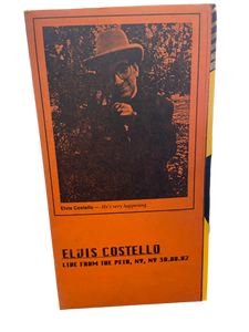 Elvis Costello and The Attractions - Live From Peir, Ny, NY 30.08.02 - NM VHS Tape - Shuga Records
