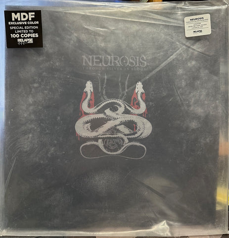 Neurosis – Through Silver In Blood (1996) - Mint- 2 LP Record 2016 Relapse Maryland Death Fest White Vinyl - Hardcore / Doom Metal / Avantgarde