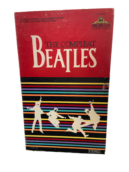 The Beatles - The Compleat Beatles - VG+ VHS 1982 MGM Tape - Shuga Records