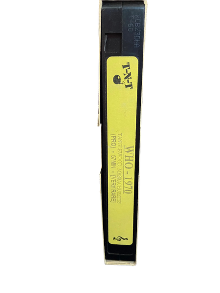 The Who - Live in Tanglewood, Massachusetts 1970 - NM VHS Tape - Shuga Records